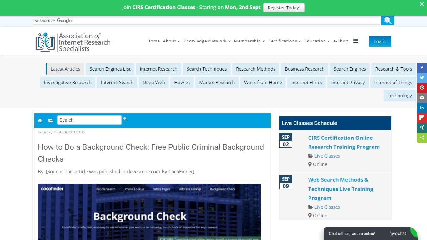 How to Do a Background Check: Free Public Criminal Background Checks ...